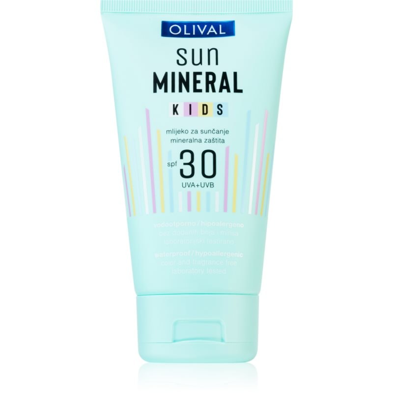 Olival Sun Mineral Kids крем за тен за деца SPF 30 - Грижа за тяло - Сравни цени от 1 магазин с безплатна доставка