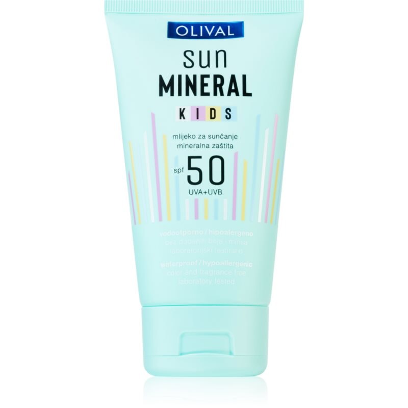Olival Sun Mineral Kids крем за тен SPF 50 за деца - Грижа за тяло - Сравни цени от 1 магазин с безплатна доставка