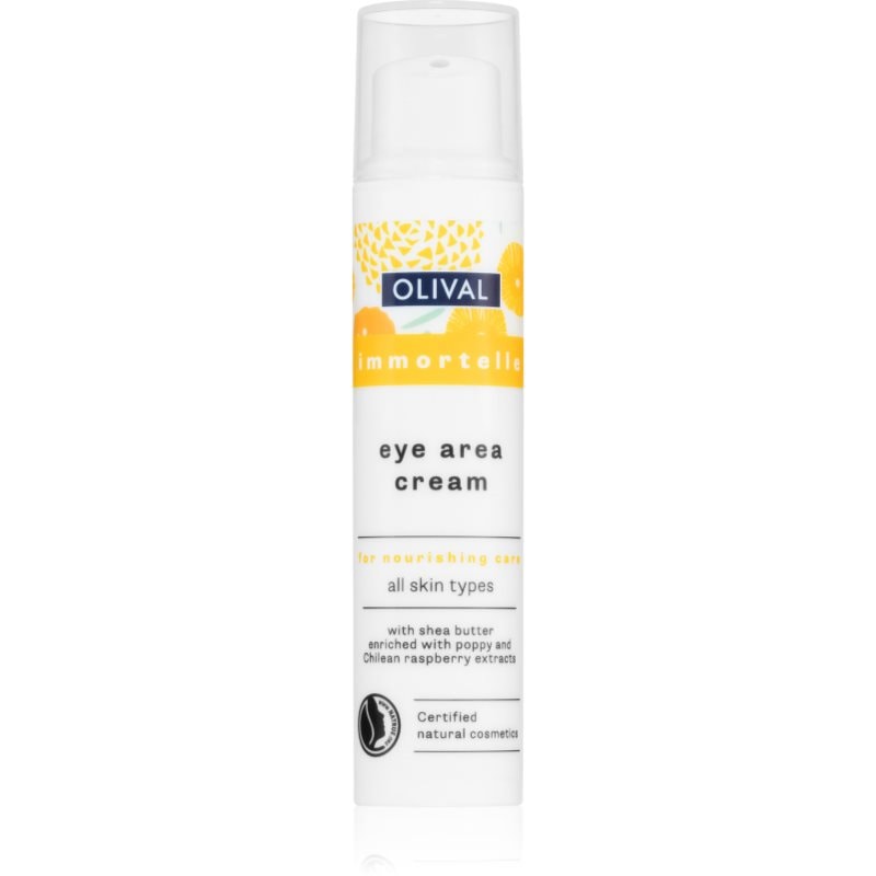 Olival Immortelle Eye Area Cream подхранващ крем за околоочния контур - Грижа за лице - Сравни цени от 1 магазин с безплатна доставка