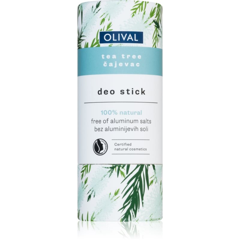 Olival Natural Tea Tree дезодорант-стик без съдържание на алуминиеви соли - Грижа за тяло - Сравни цени от 1 магазин с безплатна доставка