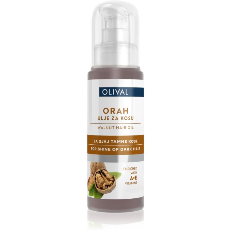 Olival Walnut олио за коса за тъмна коса - Грижа за коса - Сравни цени от 1 магазин с безплатна доставка