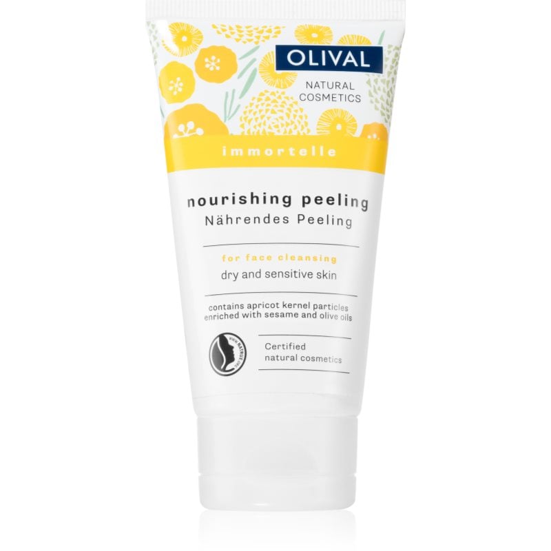Olival Immortelle Nourishing Peeling нежен пилинг на кожата за суха и чувствителна кожа