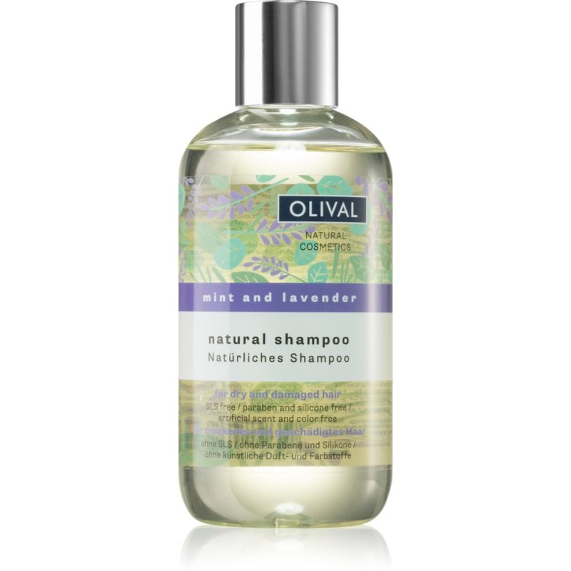 Olival Natural Mint and Lavender натурален шампоан за суха и увредена коса
