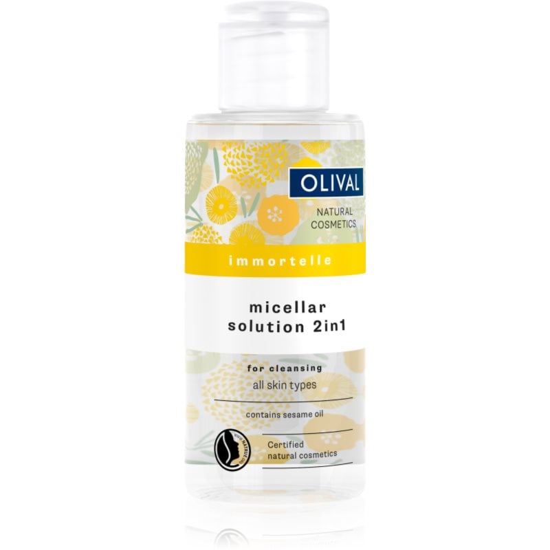 Olival Immortelle Micellar Solution 2in1 двуфазна мицеларна вода за всички типове кожа на лицето