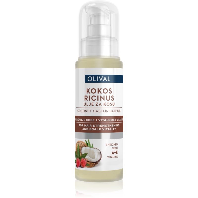 Olival Coconut Castor рициново олио за укрепване на косата - Грижа за коса - Сравни цени от 1 магазин с безплатна доставка
