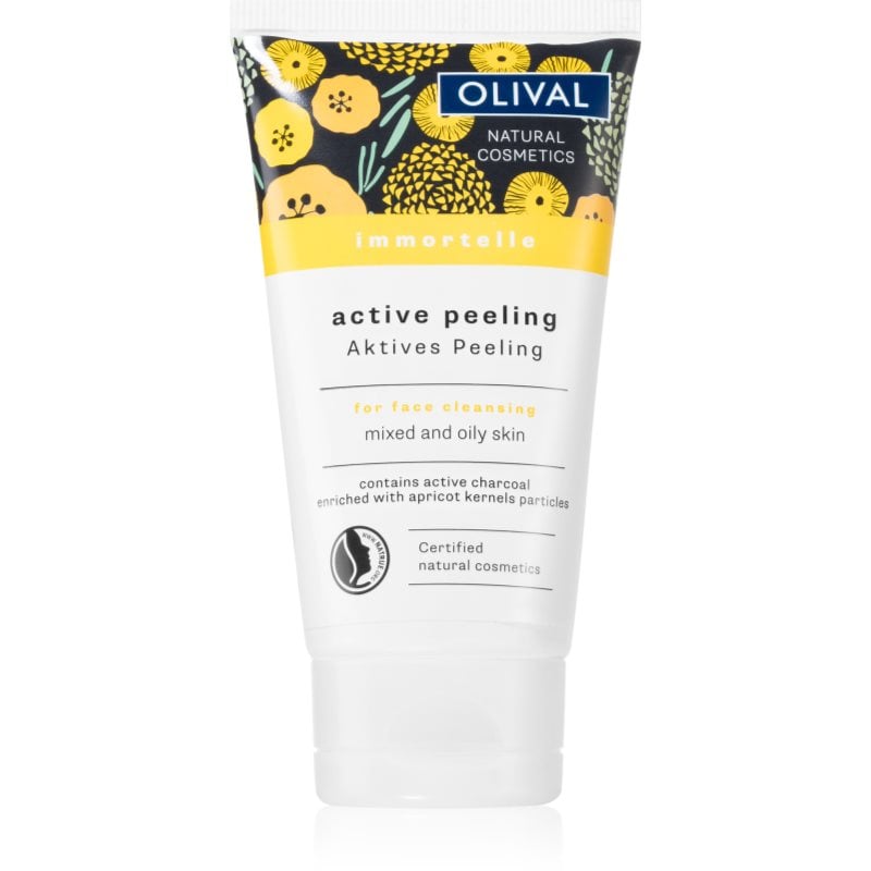 Olival Immortelle Active Peeling почистващ пилинг за лице за смесена и мазна кожа