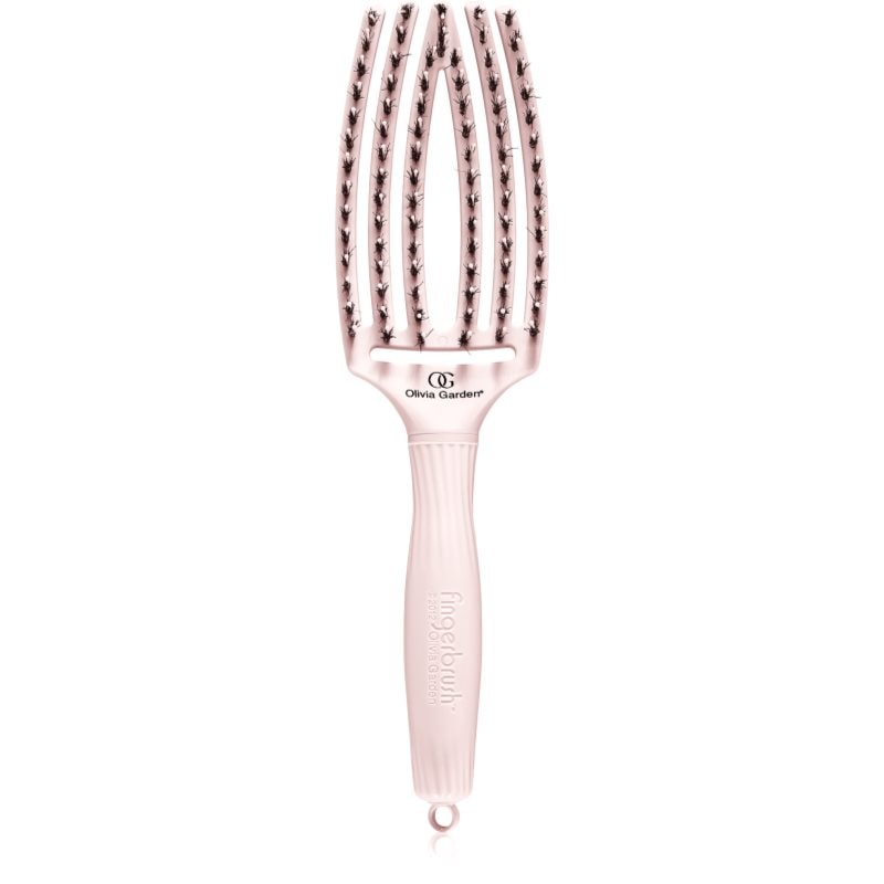 Olivia Garden Fingerbrush Bloom плоска четка Medium - Грижа за коса - Сравни цени от 1 магазин с безплатна доставка