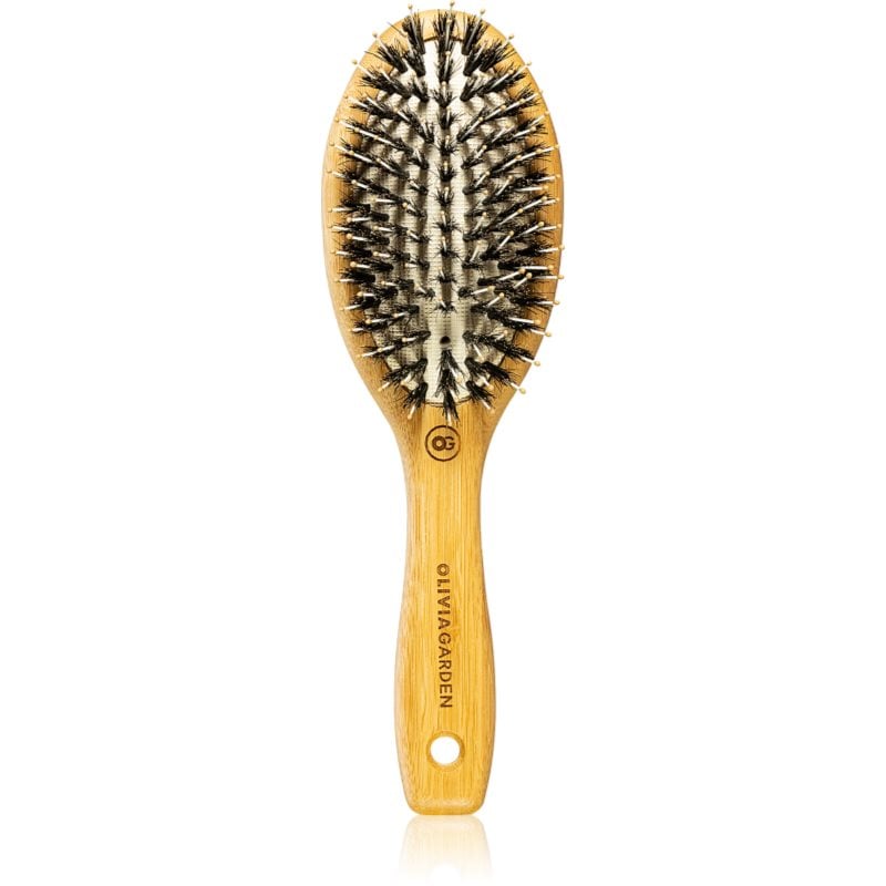 Olivia Garden Bamboo Touch плоска четка за коса и скалп S