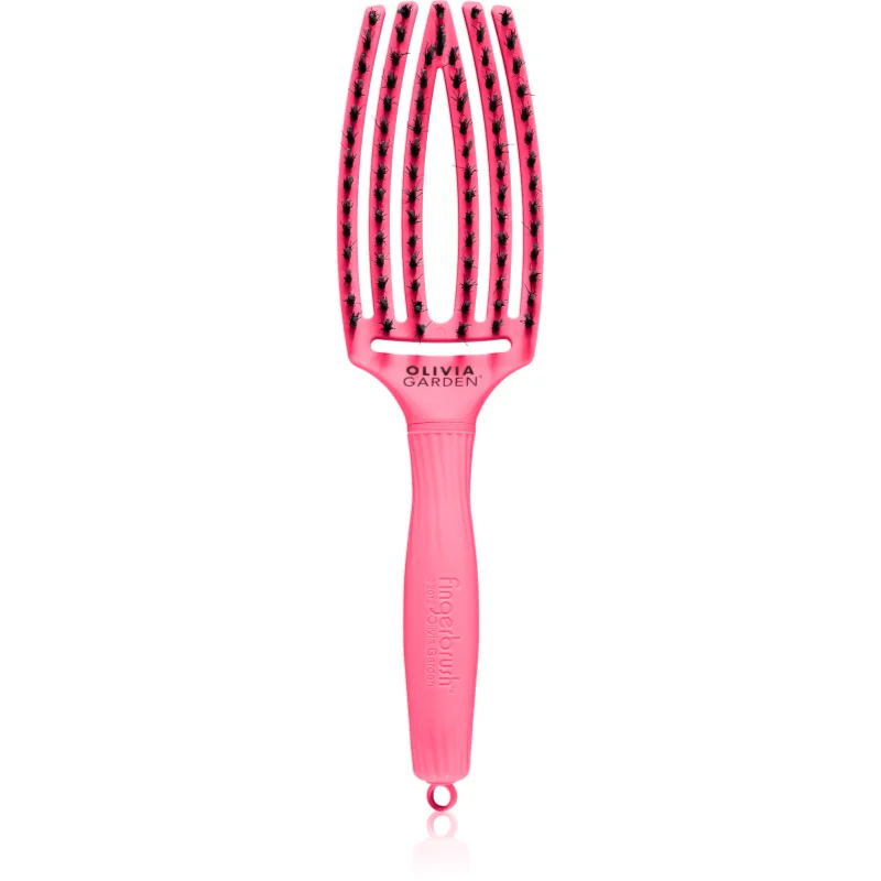 Olivia Garden Fingerbrush L´amour плоска четка За коса Hot Pink - Грижа за коса - Сравни цени от 1 магазин с безплатна доставка