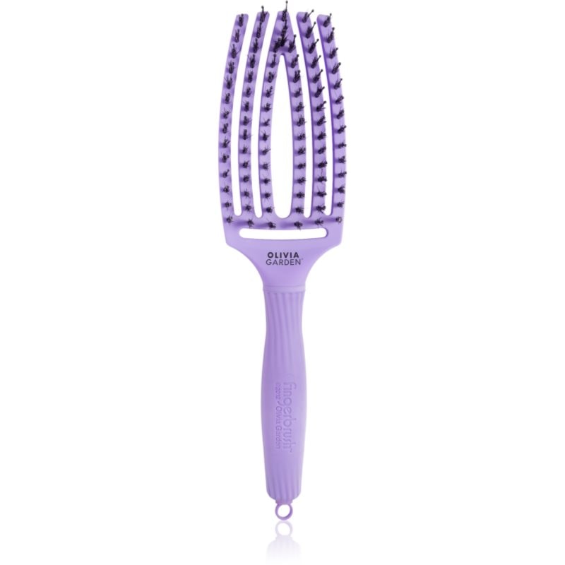 Olivia Garden Fingerbrush Bloom плоска четка Lavender - Грижа за коса - Сравни цени от 1 магазин с безплатна доставка