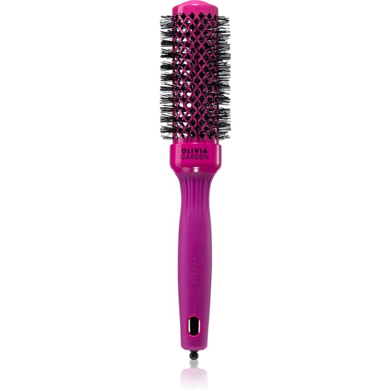 Olivia Garden Expert Shine Hot Pink четка за издухване за дълга коса 35 mm - Грижа за коса - Сравни цени от 1 магазин с безплатна доставка
