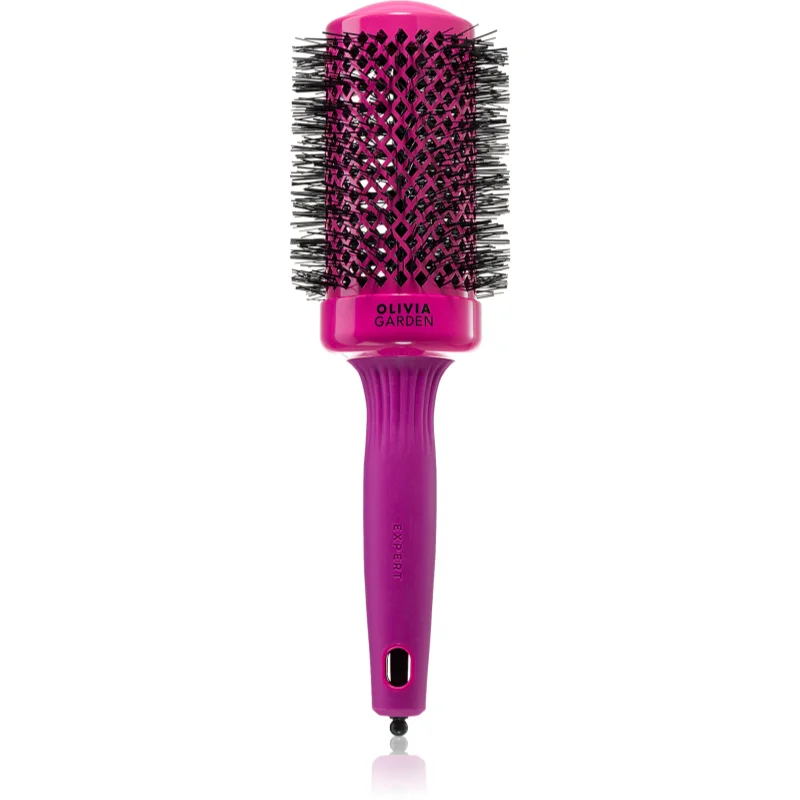 Olivia Garden Expert Shine Hot Pink четка за издухване за дълга коса 55 mm - Грижа за коса - Сравни цени от 1 магазин с безплатна доставка