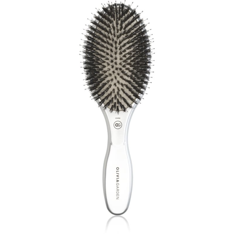 Olivia Garden Expert Care Четка за коса с влакна от найлон и глиган
