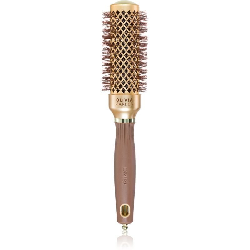 Olivia Garden Expert Shine Wavy кръгла четка за коса 35 mm - Грижа за коса - Сравни цени от 1 магазин с безплатна доставка