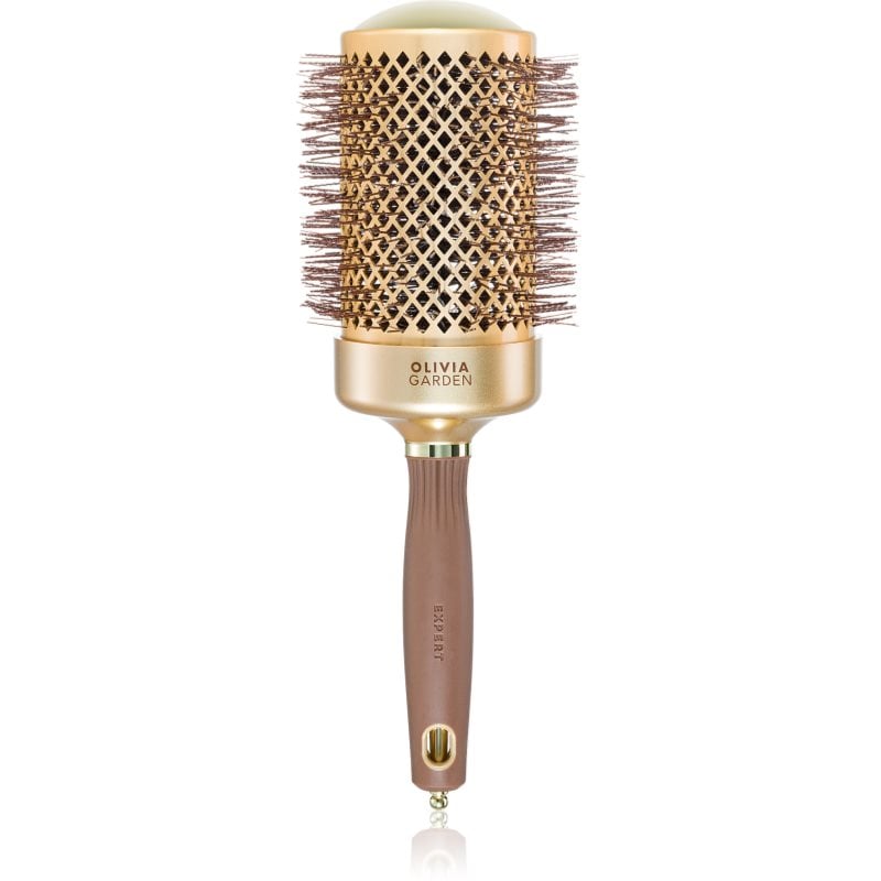 Olivia Garden Expert Shine Wavy кръгла четка за коса 65 mm