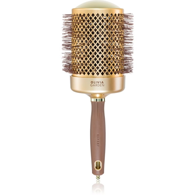 Olivia Garden Expert Shine Wavy кръгла четка за коса 80 mm - Грижа за коса - Сравни цени от 1 магазин с безплатна доставка