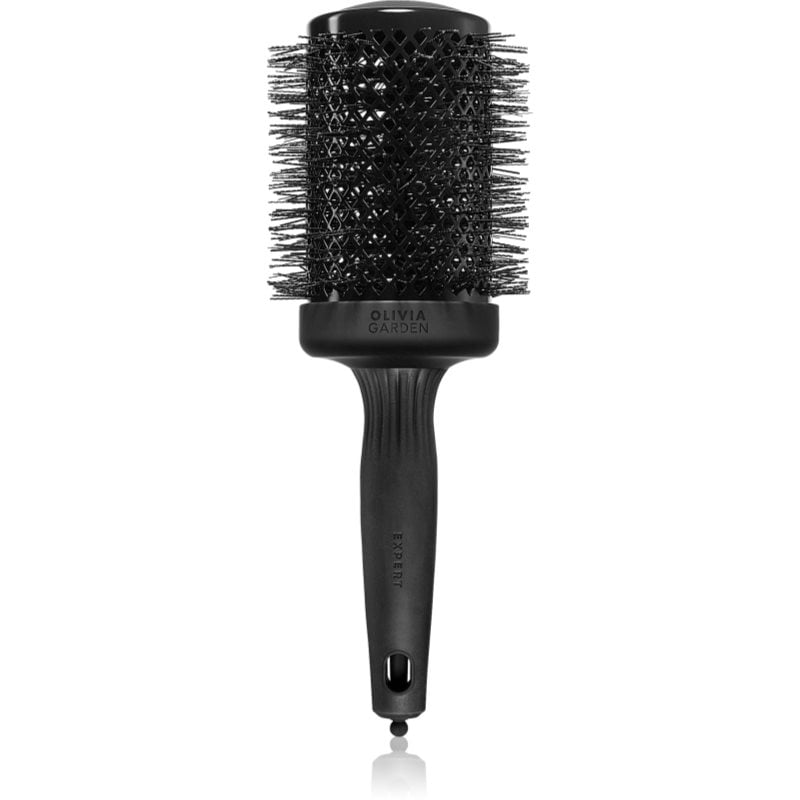 Olivia Garden Black Label SHINE Wavy Bristles кръгла четка за коса За коса диаметър 65 mm