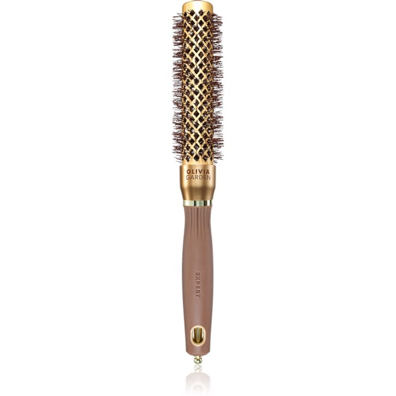 Olivia Garden Expert Blowout Speed Gold & Brown кръгла четка за коса ⌀ 25 mm - Грижа за коса - Сравни цени от 1 магазин с безплатна доставка