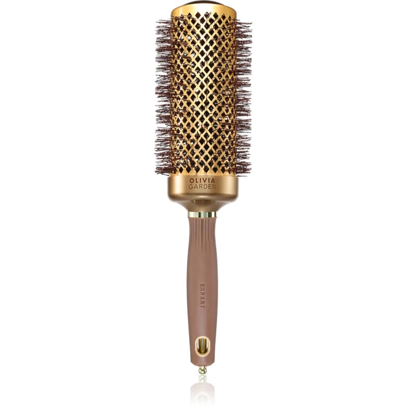 Olivia Garden Expert Blowout Speed Gold & Brown кръгла четка за коса 55mm