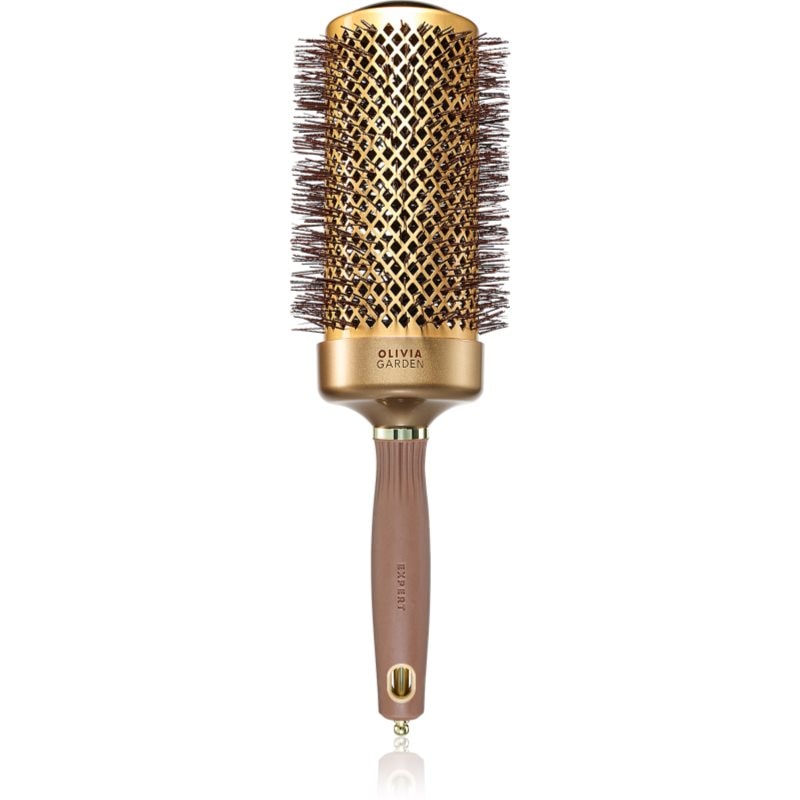 Olivia Garden Expert Blowout Speed Gold & Brown кръгла четка за коса 65mm - Грижа за коса - Сравни цени от 1 магазин с безплатна доставка