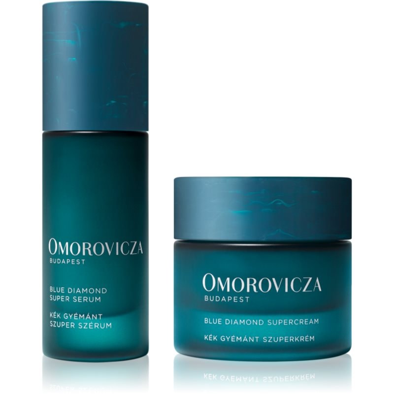Omorovicza Blue Diamond Super Duo подаръчен комплект за подмладяване на кожата на лицето - Комплект - Сравни цени от 1 магазин с безплатна доставка