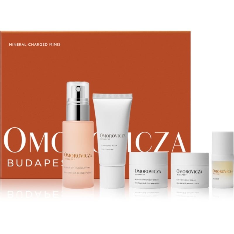 Omorovicza Mineral-charged Minis Set подаръчен комплект с минерали за всеки тип кожа на лицето