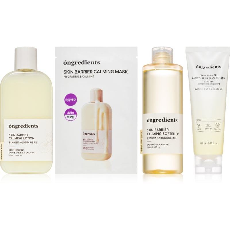 Ongredients Skin Barrier Calming комплект за укрепване на кожната бариера - Комплект - Сравни цени от 1 магазин с безплатна доставка