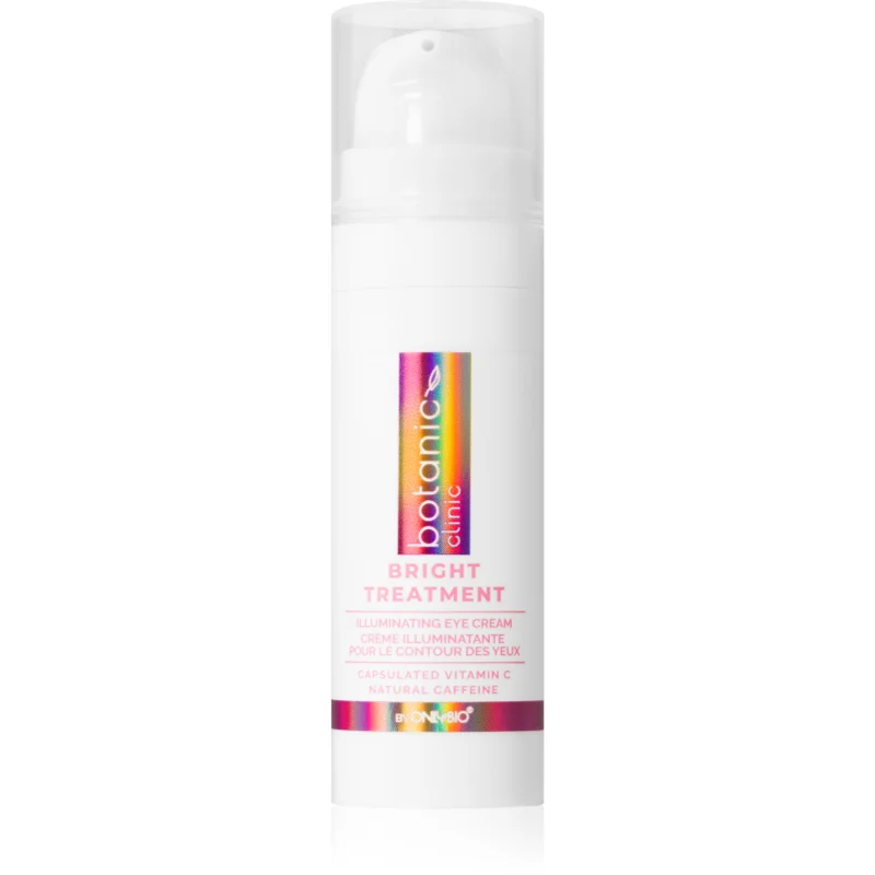 OnlyBio Botanic Clinic Bright Treatment нежен очен крем да уеднакви цвета на кожата