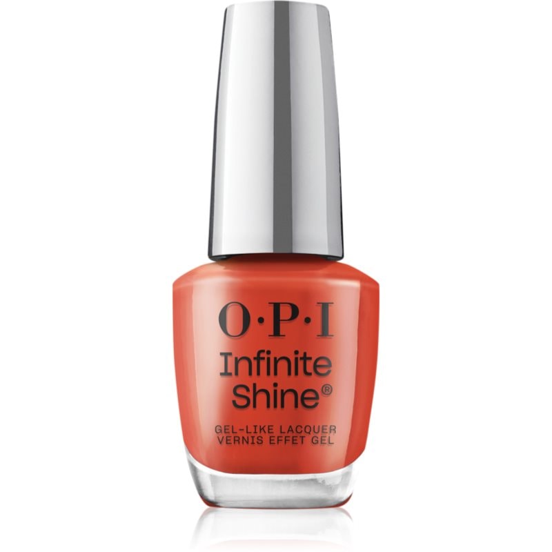 OPI OPI Infinite Shine Silk лак за нокти с гел ефект Knock 'Em Red - Унисекс парфюм 15мл - Сравни цени от 1 магазин с безплатна доставка