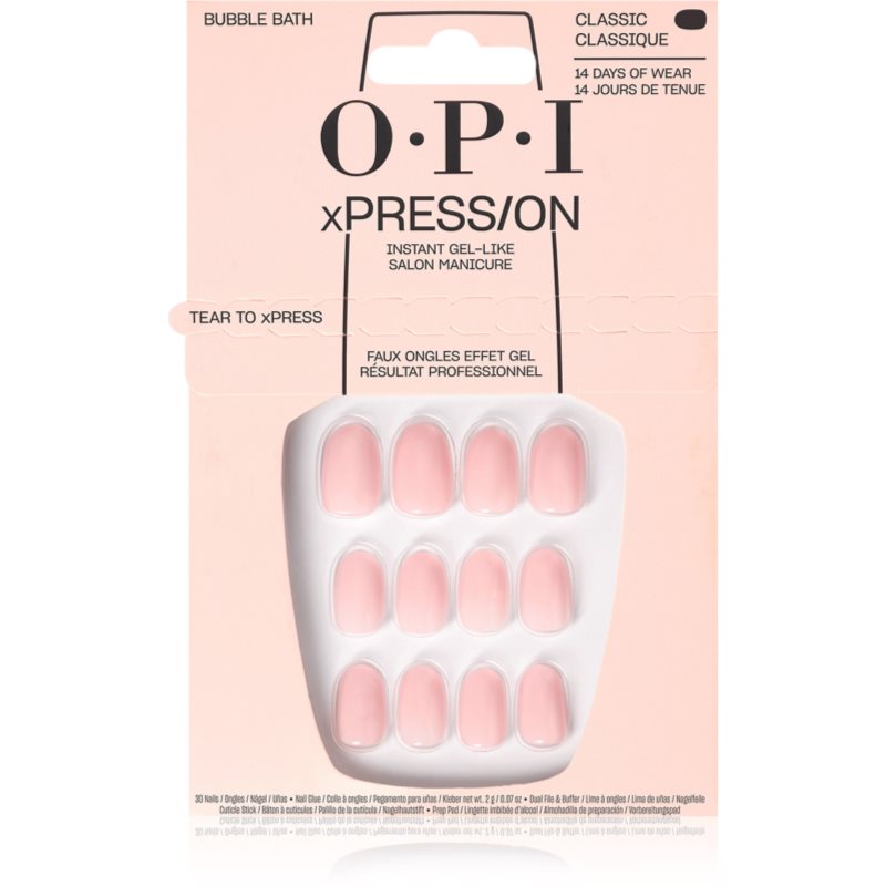 OPI xPRESS/ON Изкуствени нокти Bubble Bath - Грим - Сравни цени от 1 магазин с безплатна доставка