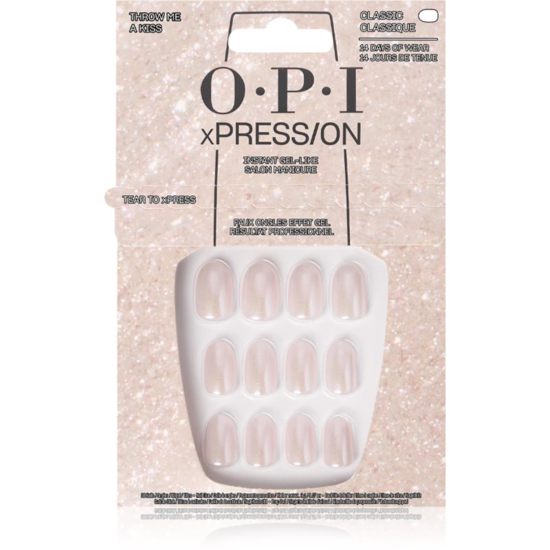 OPI xPRESS/ON Изкуствени нокти Throw Me a Kiss - Грим - Сравни цени от 1 магазин с безплатна доставка