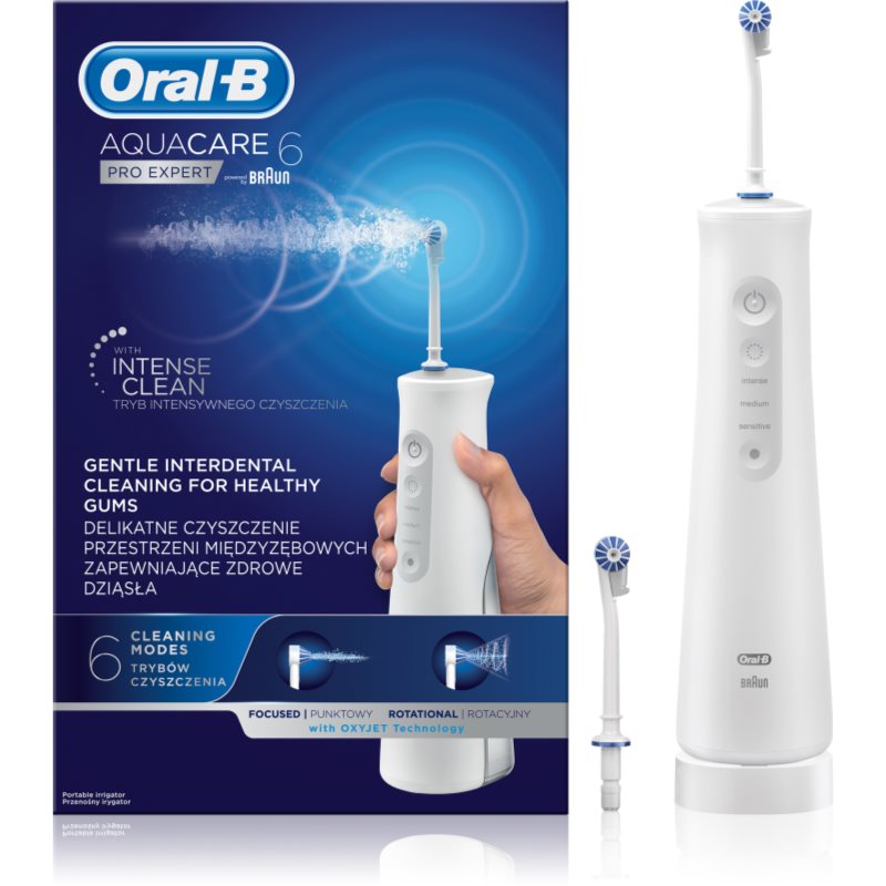 Oral-B Oral-B Aquacare 6 Pro Expert душ за устна хигиена - Унисекс парфюм 1мл - Сравни цени от 1 магазин с безплатна доставка