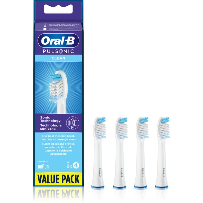 Oral-B Pulsonic Clean резервни глави за четка за зъби