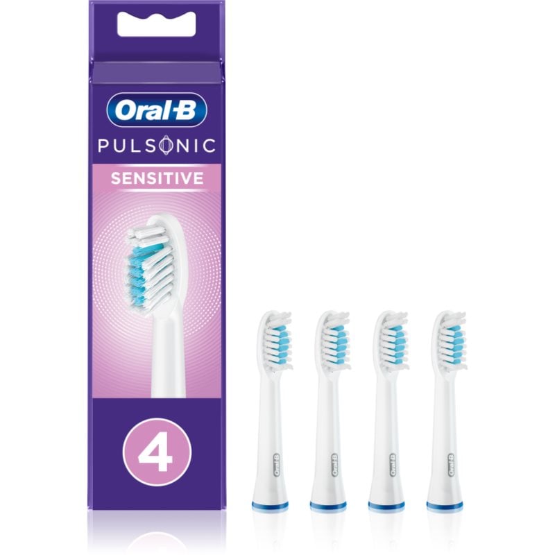 Oral-B Pulsonic Sensitive резервни глави за четка за зъби 4 бр.
