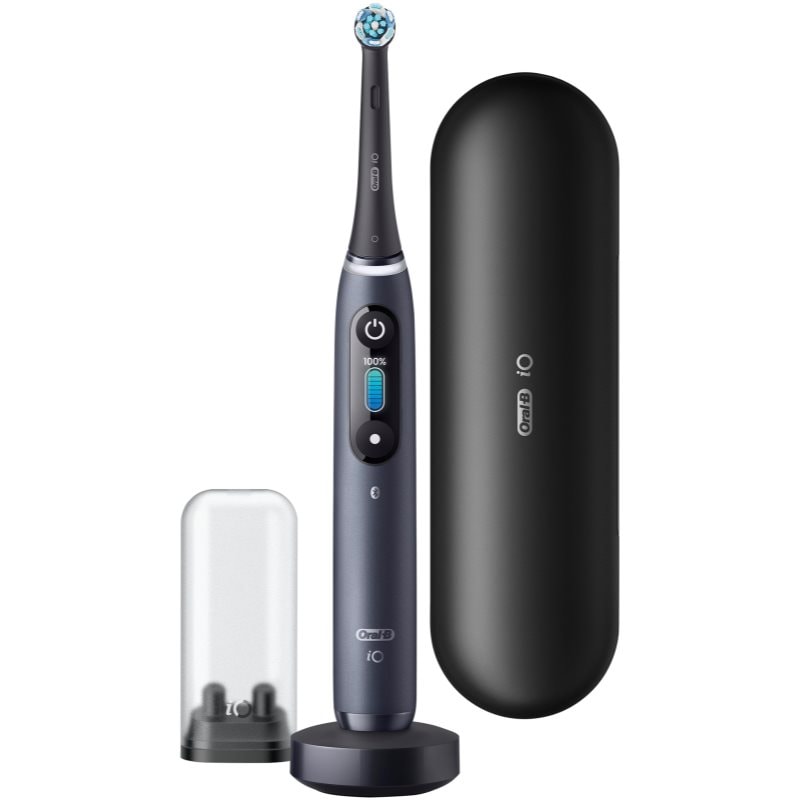 Oral-B iO8 електрическа четка за зъби Black Onyx - Електроуред - Сравни цени от 1 магазин с безплатна доставка