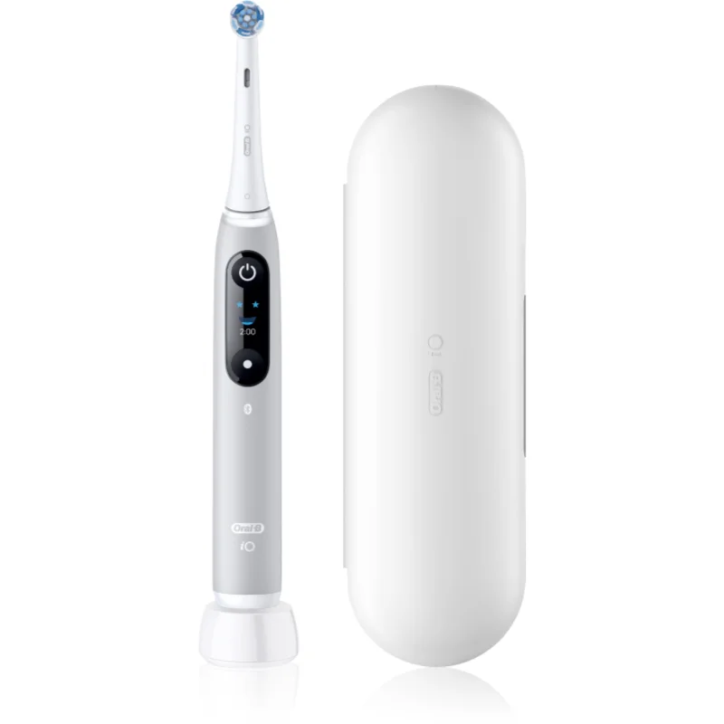 Oral-B iO6 електрическа четка за зъби с калъфка Grey Opal - Електроуред - Сравни цени от 1 магазин с безплатна доставка