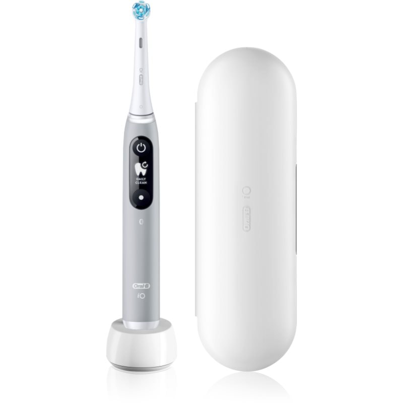 Oral-B iO6 електрическа четка за зъби с калъфка Grey Opal - Електроуред - Сравни цени от 1 магазин с безплатна доставка