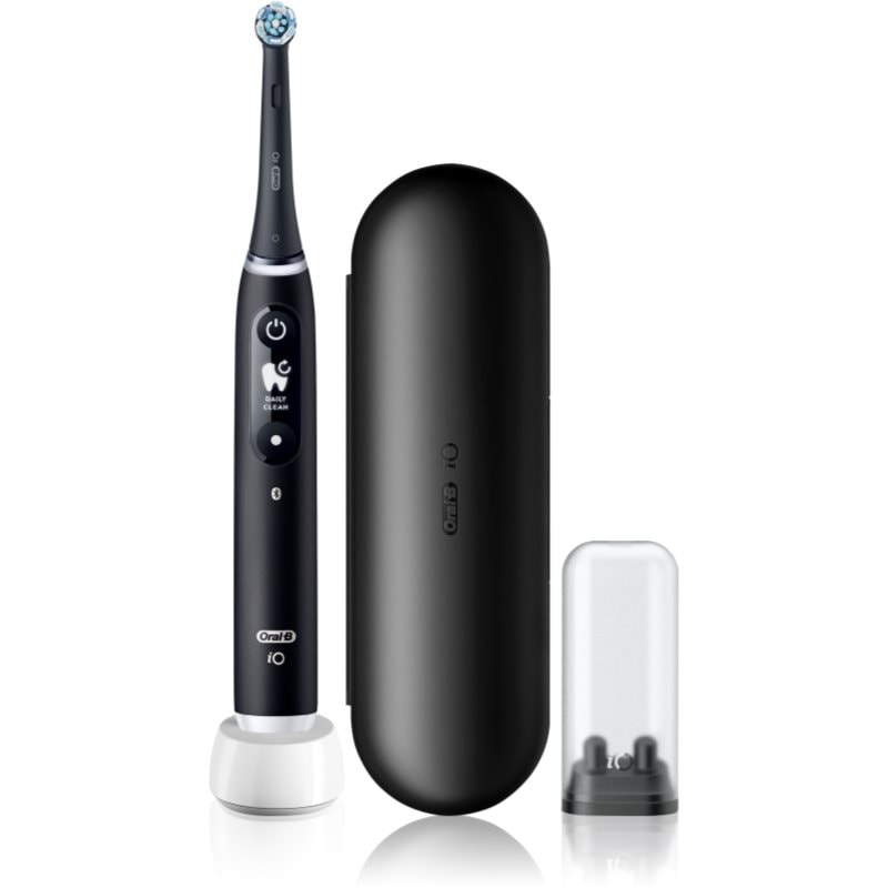 Oral-B iO6 електрическа четка за зъби с калъфка Black Onyx - Електроуред - Сравни цени от 1 магазин с безплатна доставка