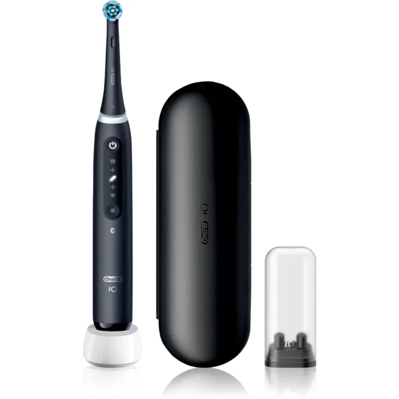 Oral-B iO5 електрическа четка за зъби с калъфка Matt Black - Електроуред - Сравни цени от 1 магазин с безплатна доставка
