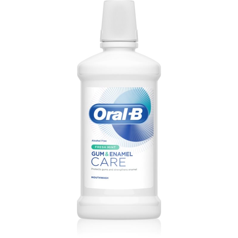 Oral-B Oral-B Gum & Enamel Care вода за уста за здрави зъби и венци - Унисекс парфюм 500мл - Сравни цени от 1 магазин с безплатна доставка