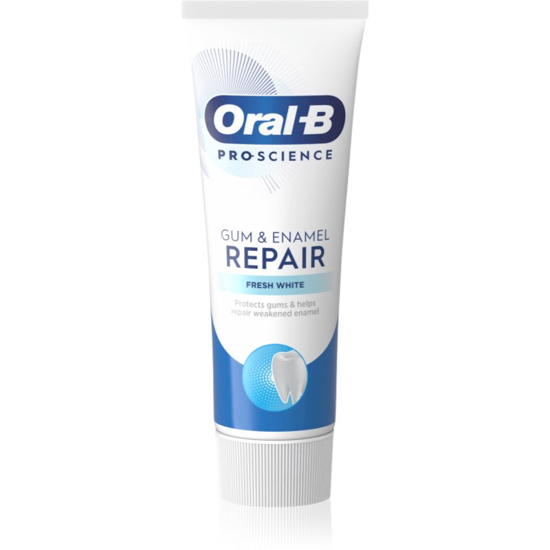 Oral-B Oral-B Gum & Enamel Repair Fresh White паста за зъби за свеж дъх - Унисекс парфюм 75мл - Сравни цени от 1 магазин с безплатна доставка