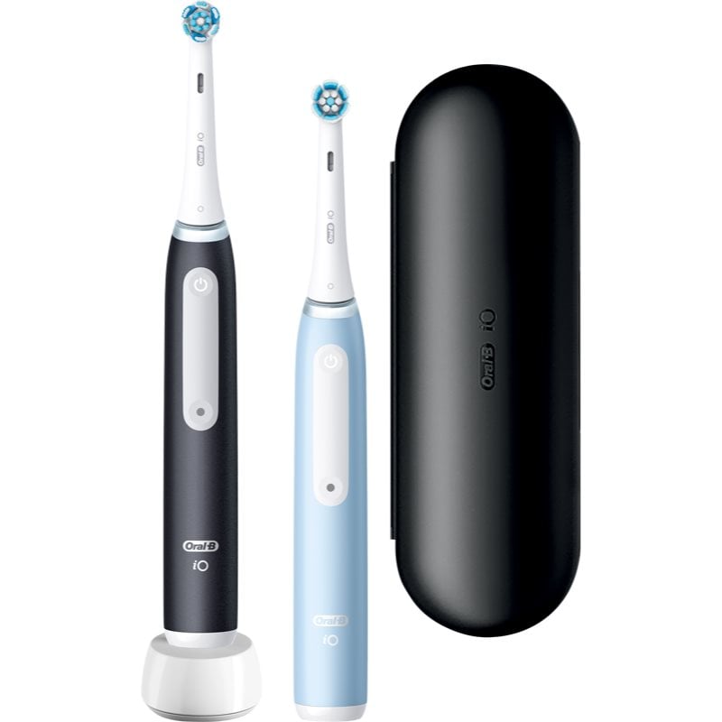 Oral-B iO3 електрическа четка за зъби DUO Black & Blue