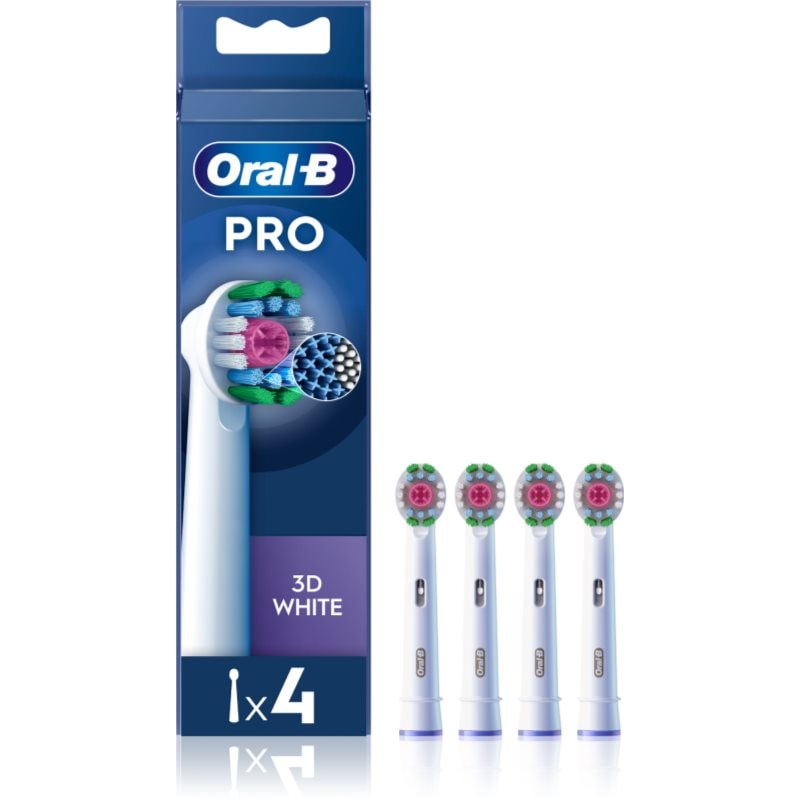 Oral-B Oral-B PRO 3D White резервни глави за четка за зъби - Унисекс парфюм 4мл - Сравни цени от 1 магазин с безплатна доставка