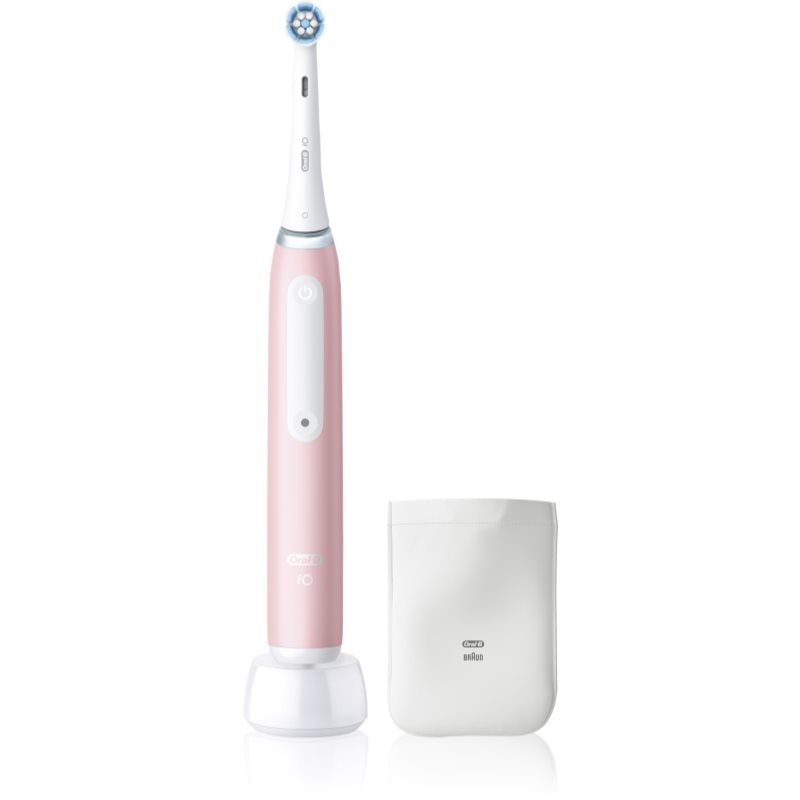 Oral-B iO3 Sensi Clean електрическа четка за зъби с калъф за зарядно устройство Blush Pink - Електроуред - Сравни цени от 1 магазин с безплатна доставка
