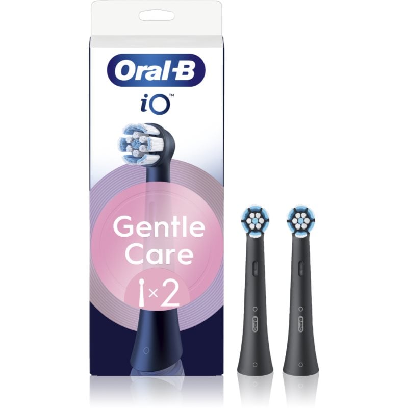 Oral-B iO Gentle Care сменяеми глави за чувствителни венци Black 2 бр.