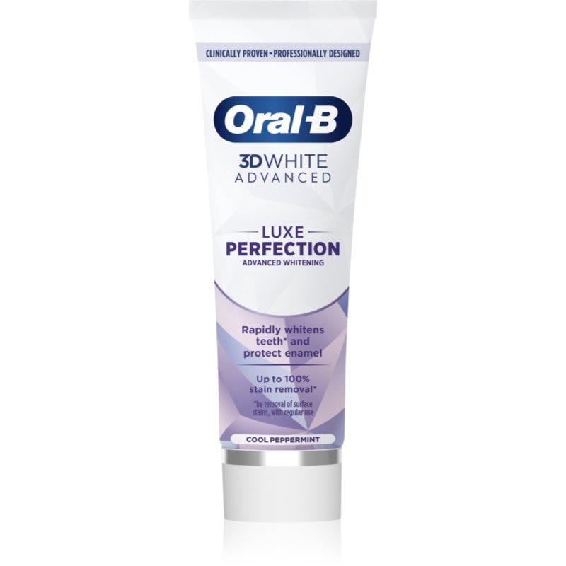 Oral-B Oral-B 3D White Luxe Perfection избелваща паста за зъби Cool Peppermint - Унисекс парфюм 75мл - Сравни цени от 1 магазин с безплатна доставка
