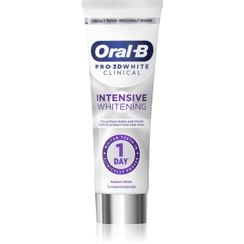 Oral-B Pro-3D White Intensive Whitening интензивна избелваща паста за зъби Radiant White