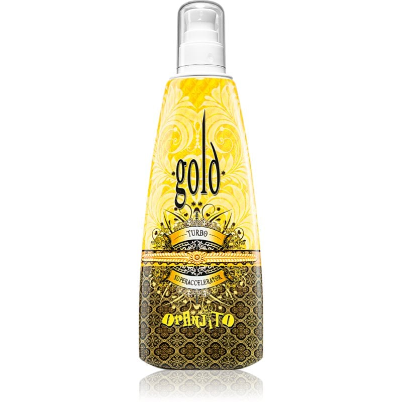 Oranjito Max. Effect Gold Turbo лосион за солариум за ускоряване на тена