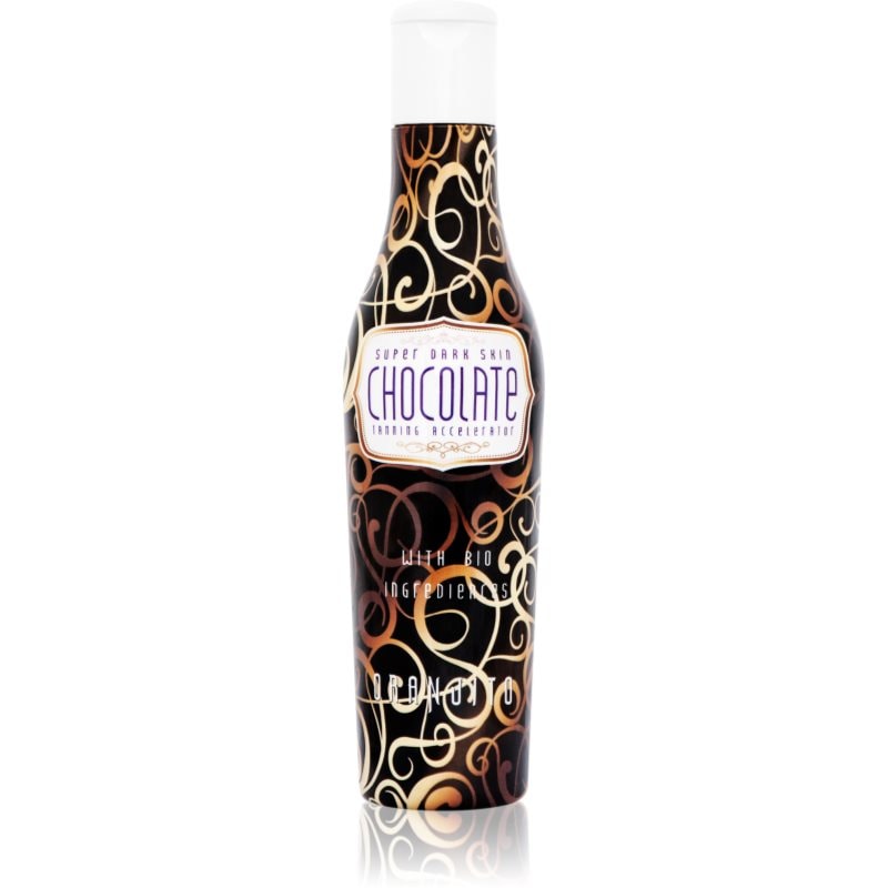 Oranjito Max. Effect Chocolate мляко за солариум с био съставки и ускорител за тен - Грижа за тяло - Сравни цени от 1 магазин с безплатна доставка