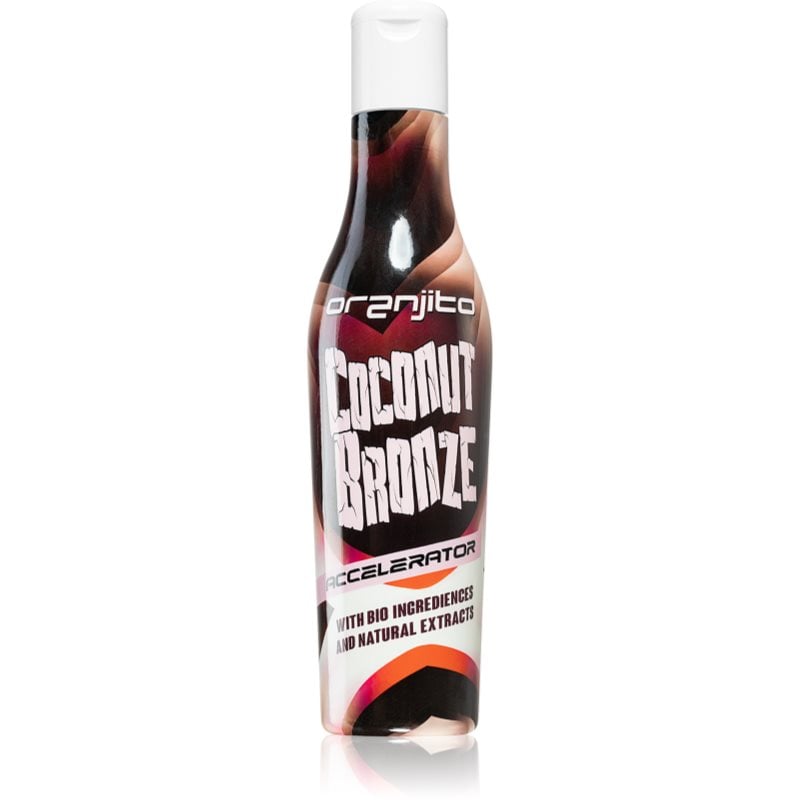 Oranjito Coconut Bronze Accelerator мляко за солариум с био съставки и ускорител за тен